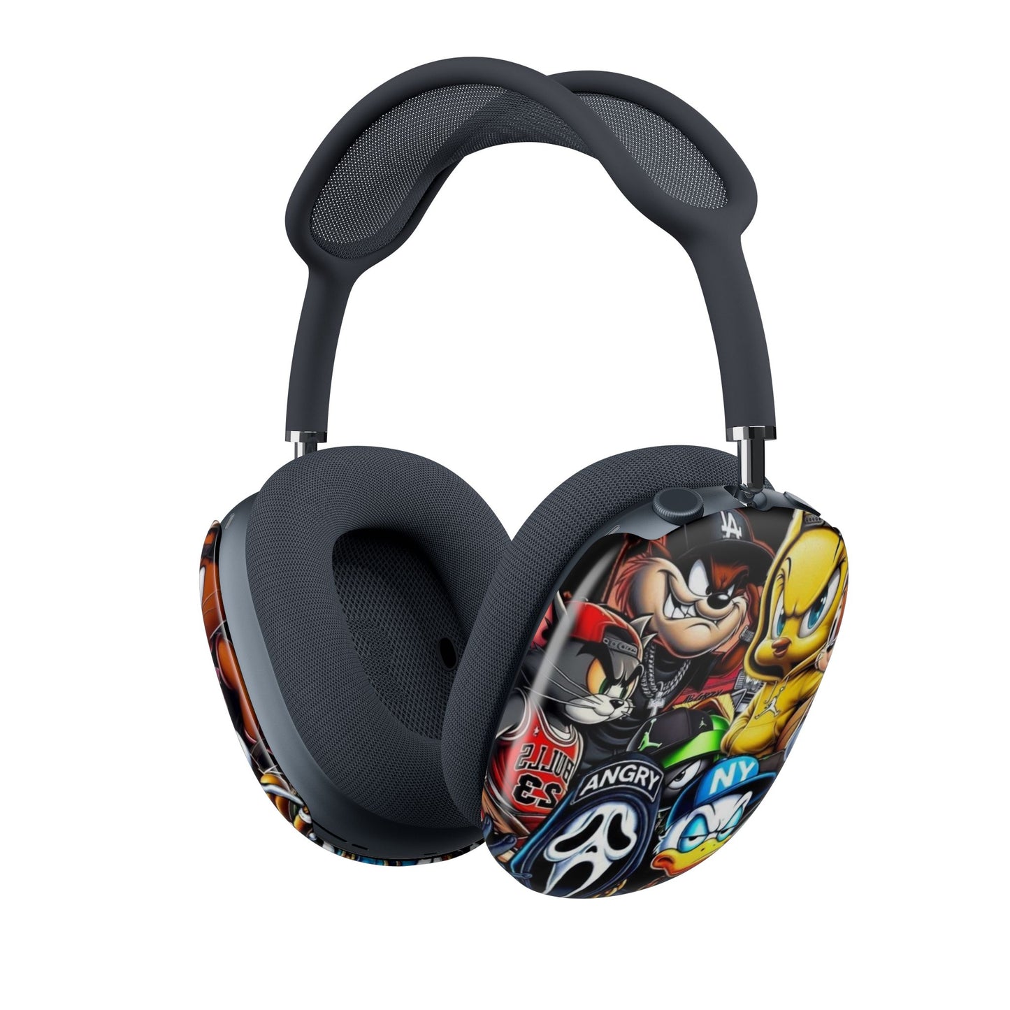 Graffiti Character AirPods Max Case — Street Art Protective Covers