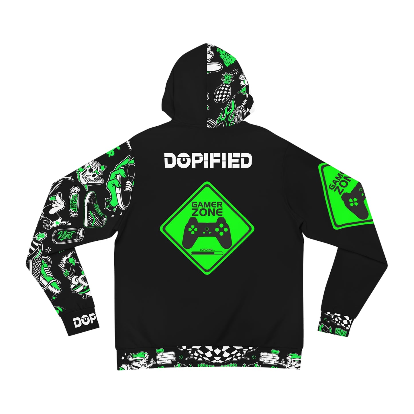 "Gamers & Vans" Remix Fashion Hoodie / DOPIFIED Edition