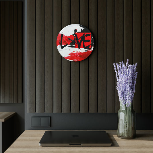 Acrylic Wall Clock