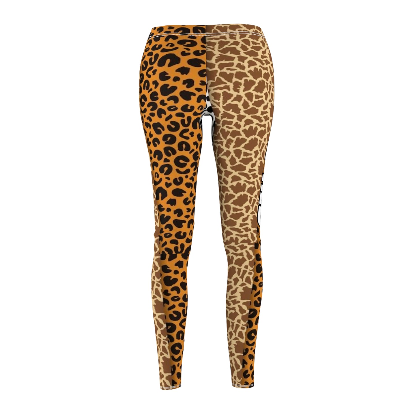 DOPiFiED Wildlife Print Casual Leggings for Women - Animal Pattern Activewear