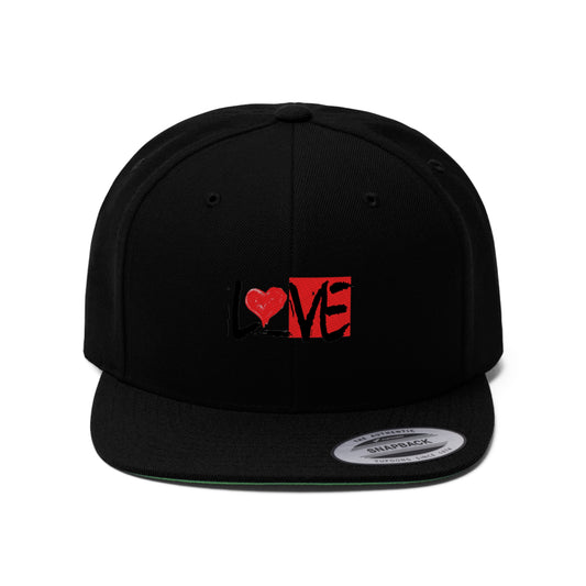 Sean Breed L❤️VE Flat Bill Hat