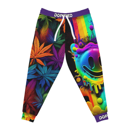 Women's "Rainbow ZaZa" Athletic Joggers