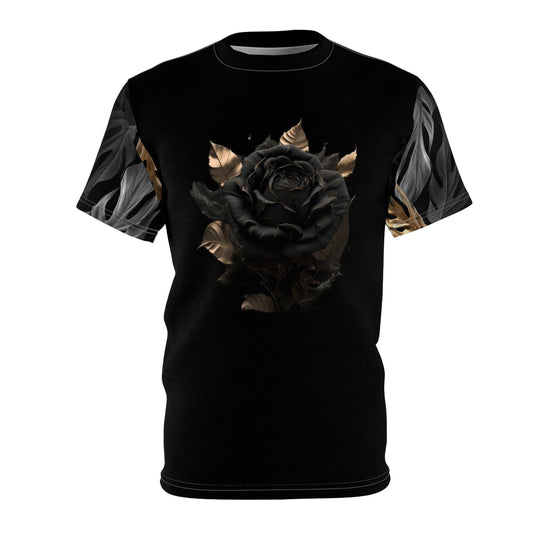 DOPiFiED “Smoke & Gold Rose” Unisex Cut & Sew Tee
