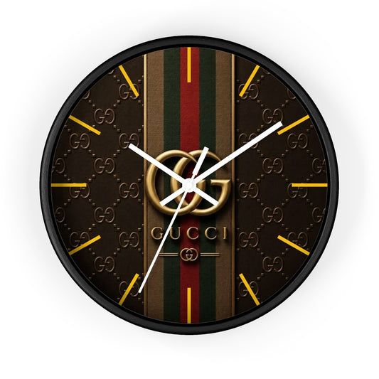 GG luxury brand wall Clock
