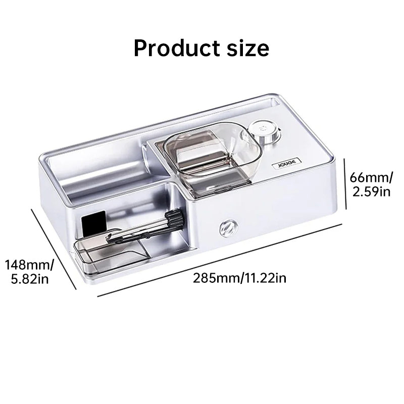 New 3-in-1 Auto Cigarette Rolling Machine – Electric, Smart Sensing, 6.5/8mm Tubes.