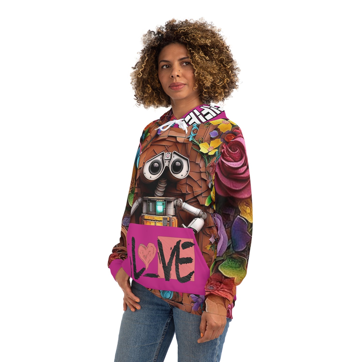 Pink L🩷VE Fashion Hoodie