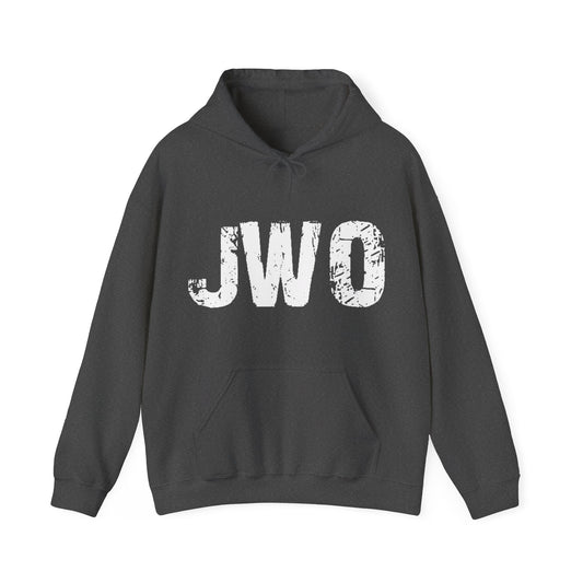 “J W O”👟 Unisex Heavy Blend™ Hooded Sweatshirt
