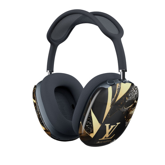 Luxury Skull Gold LV AirPods Max Case