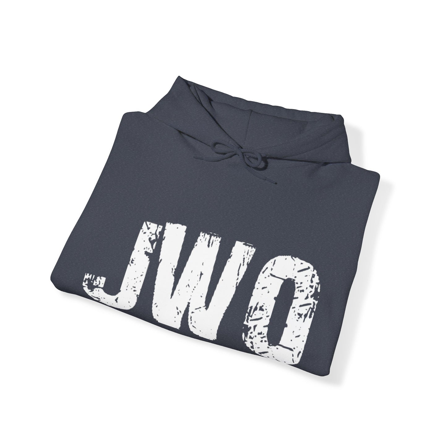 “J W O”👟 Unisex Heavy Blend™ Hooded Sweatshirt