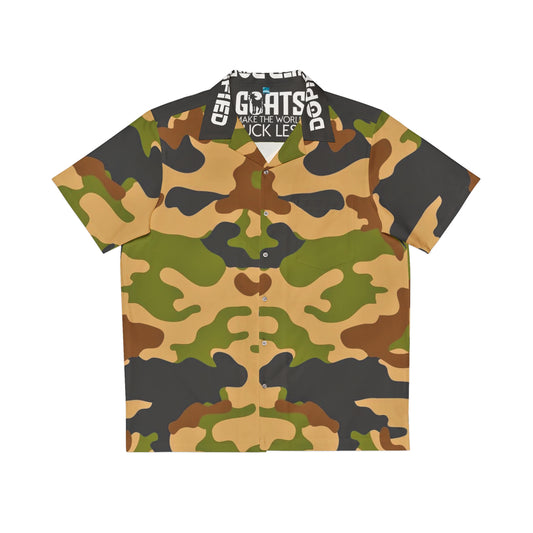 Men's DOPiFiED Camo Button Shirt