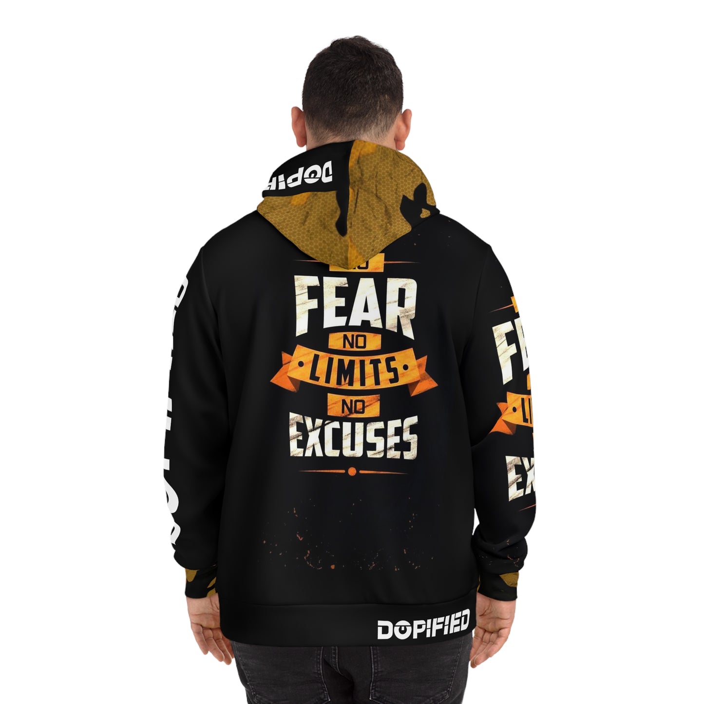DOPiFiED “No Fear”Fashion Hoodie