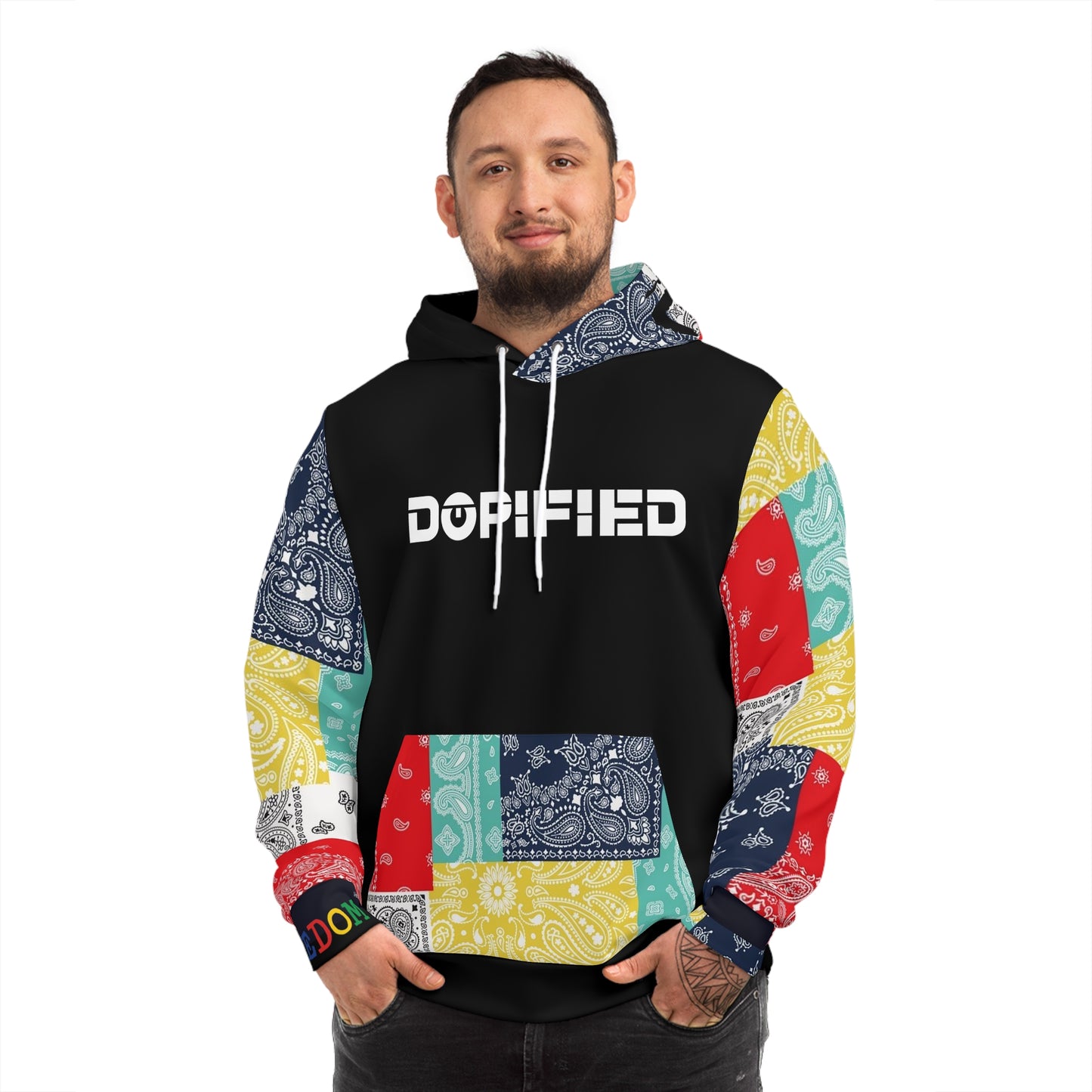 DOPiFiED “Start Doing” Zaza Bandanna Fashion Hoodie