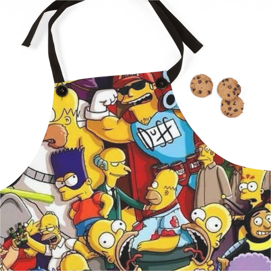 Simpsons unisex chef's Apron