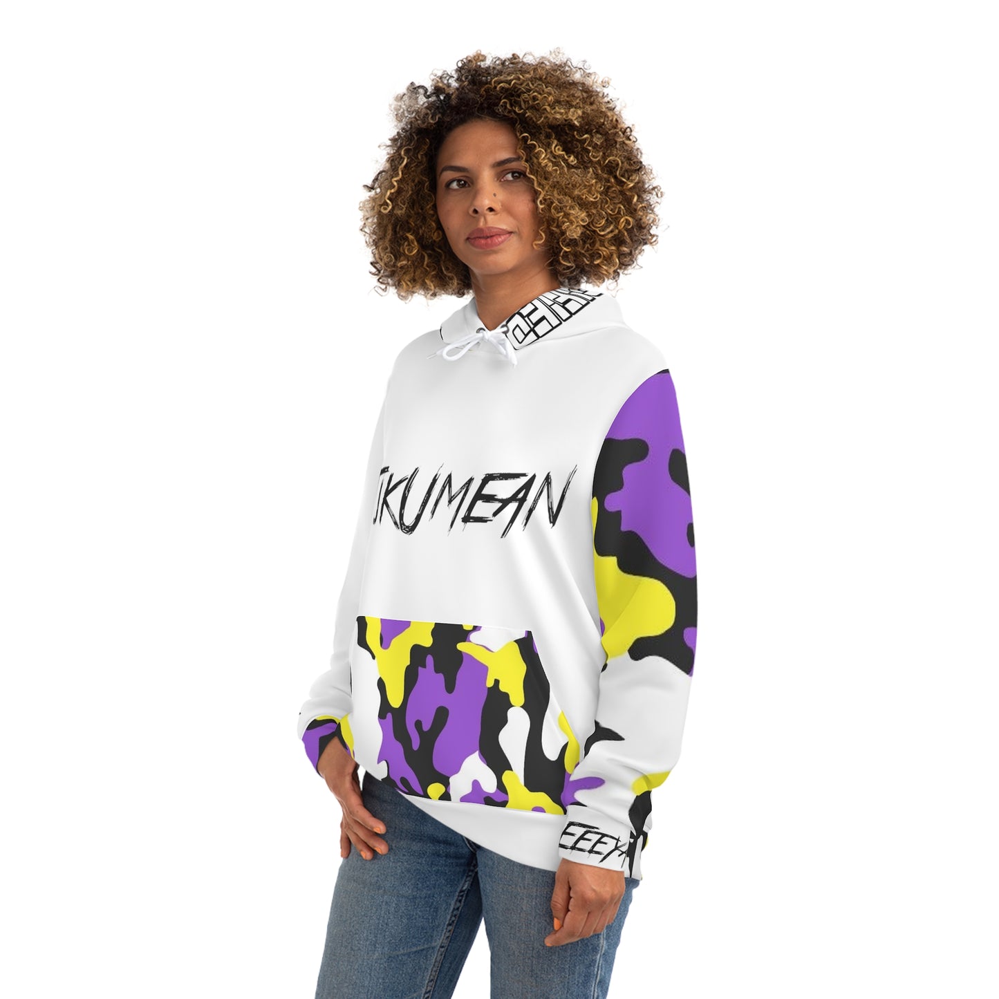 FukUmean Camo Hoodie “Eeeyah✨” DOPiFiED Edition unisex