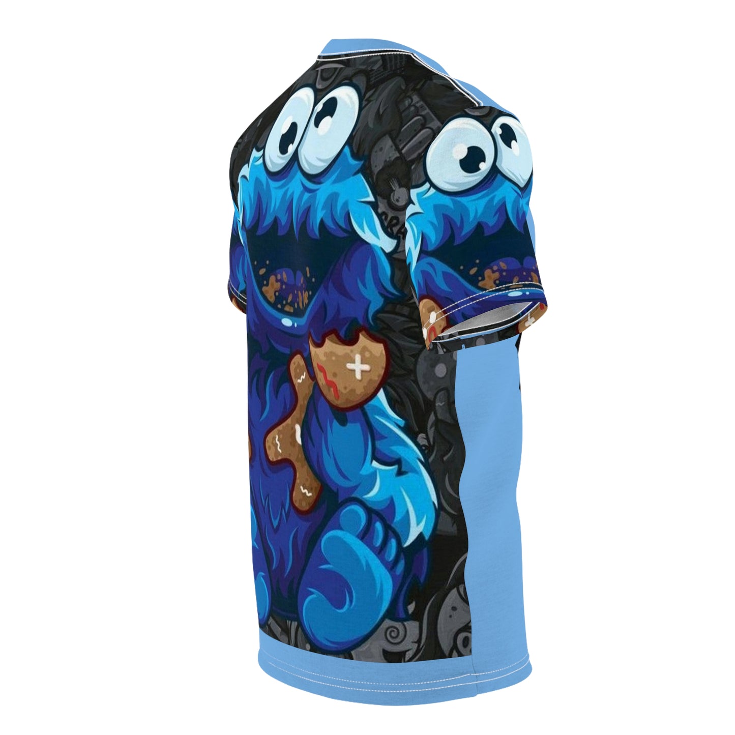 “Real Talk‼️ Big Facts‼️” Baby Cookie 🍪 Monster Unisex Cut & Sew Tee