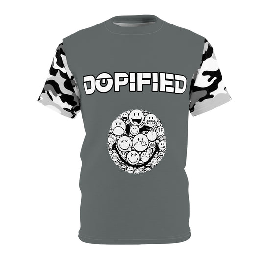 Emotional Emoji DOPiFIED Unisex Cut & Sew Tee