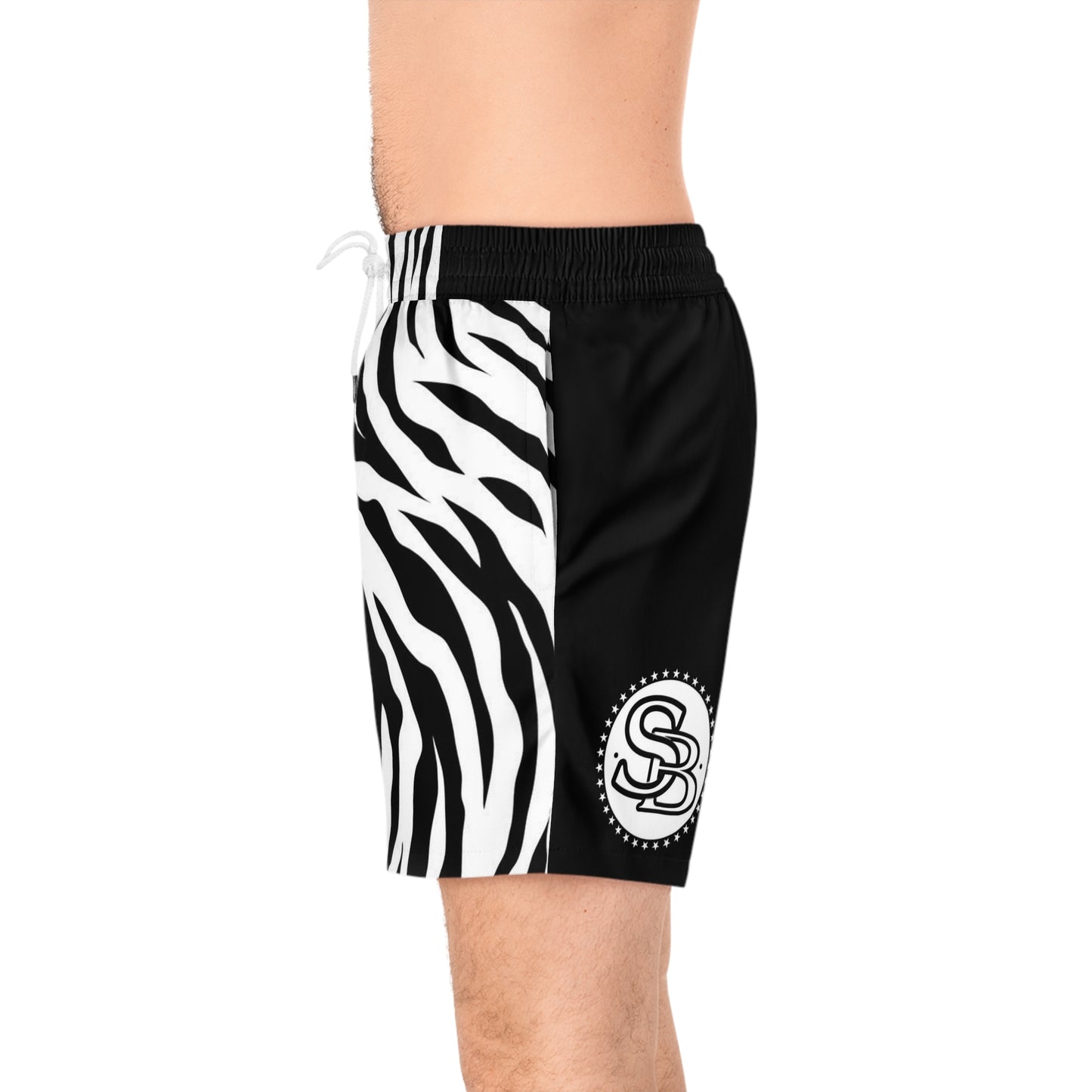 Men's Mid-Length Swim Shorts (AOP)