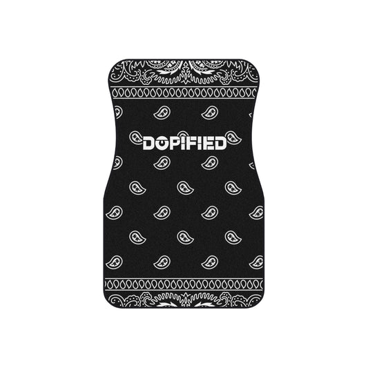Stylish Bandana Car Mats - 'Dopified' Design for Modern Vehicles