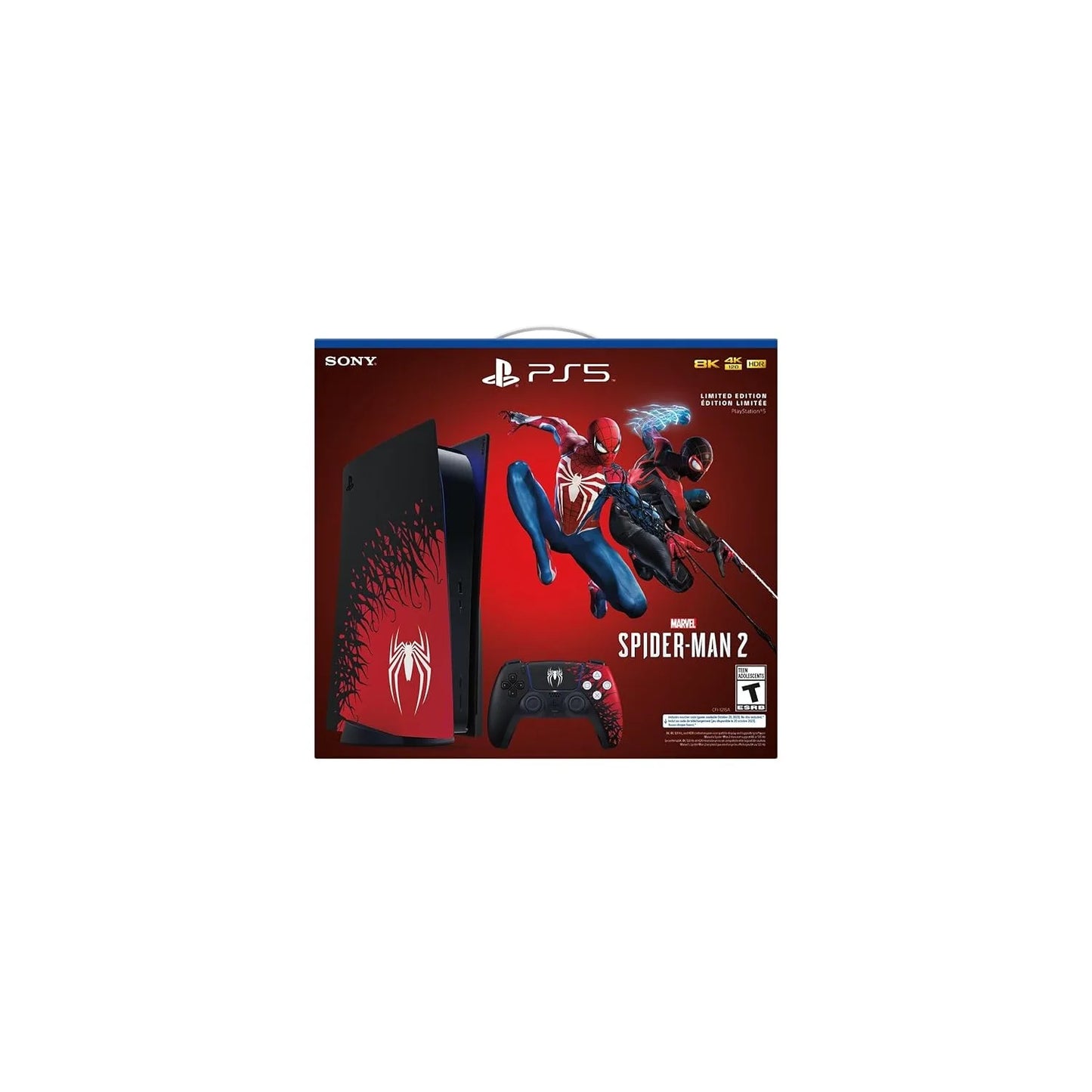PlayStation 5 Console – Marvel’s Spider-Man 2 Limited Edition Bundle