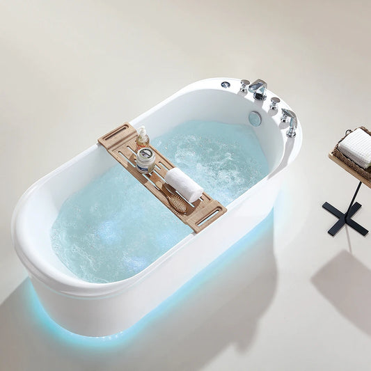 Bathroom Hotel Free-standing bathtub Acrylic Jacuzzi