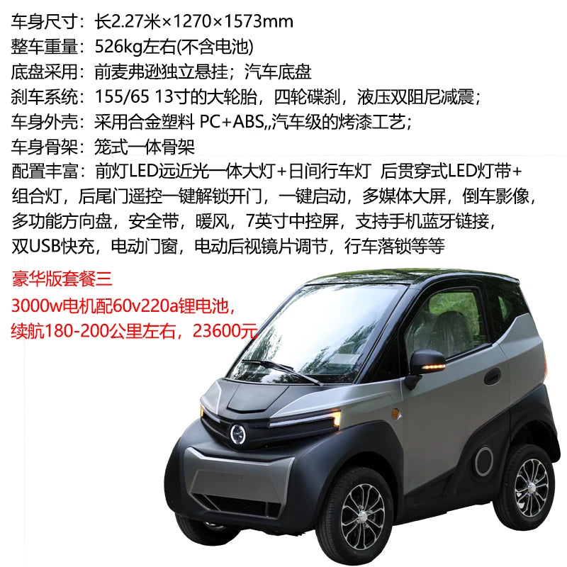 Electric Mini Car ideally for elderly and women