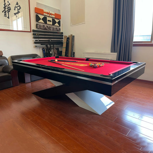 Superior quality luxury design 9ft 8ft 7ft size pool table billiards with free accessories kit and quality felt