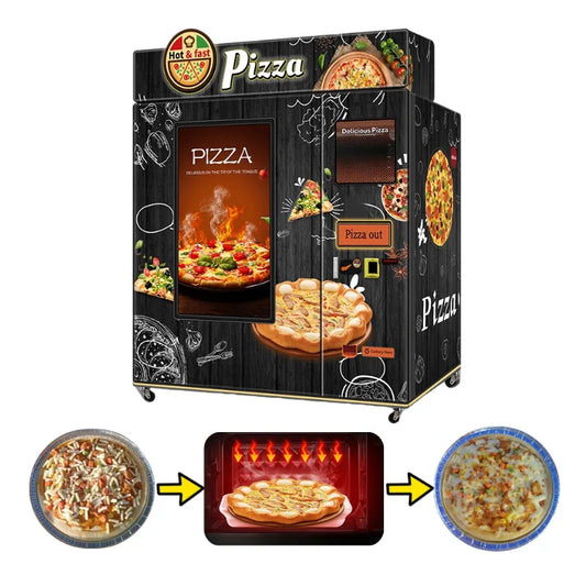 Self-Service Baking Pizza Smart Vending Machine