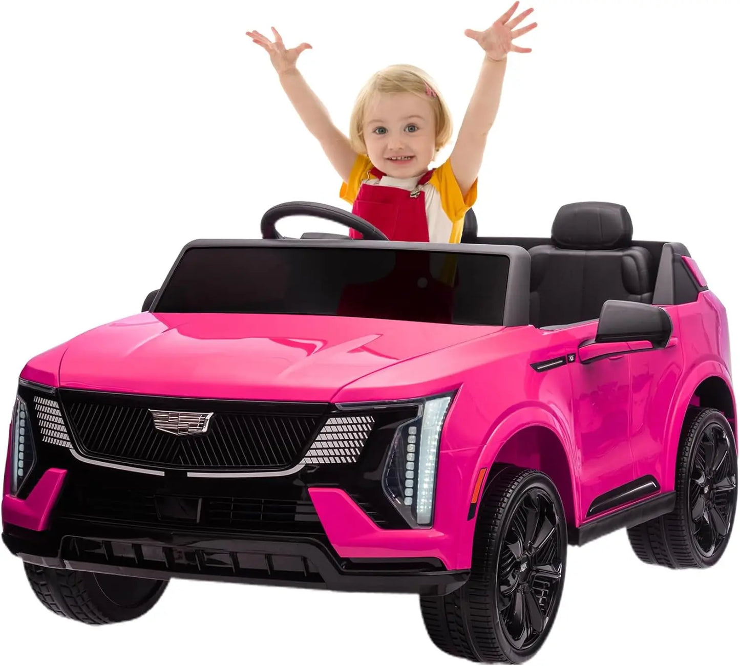 24V Kids Ride on Car Licensed Battery Powered Electric Vehicle w/Remote Control, 2 Seater 4-Wheel Shock Absorbers Smooth Start