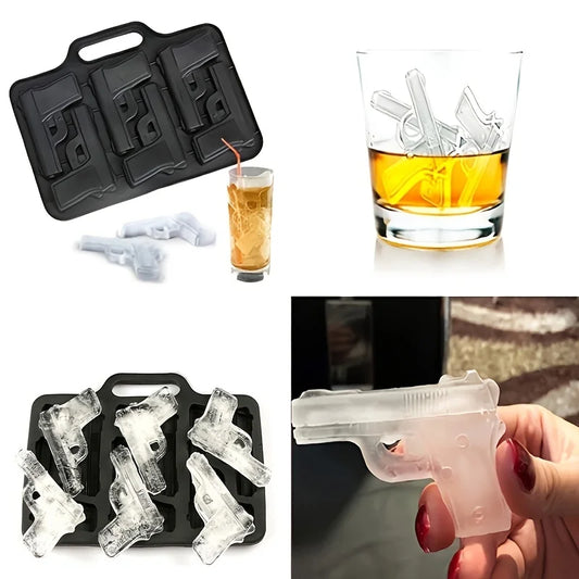 Premium Whiskey & Cocktail Ice Cube Mold - DIY Creative Slow-Melting Easy-Release Shapes for Perfect Drinks & Chilled Beverages