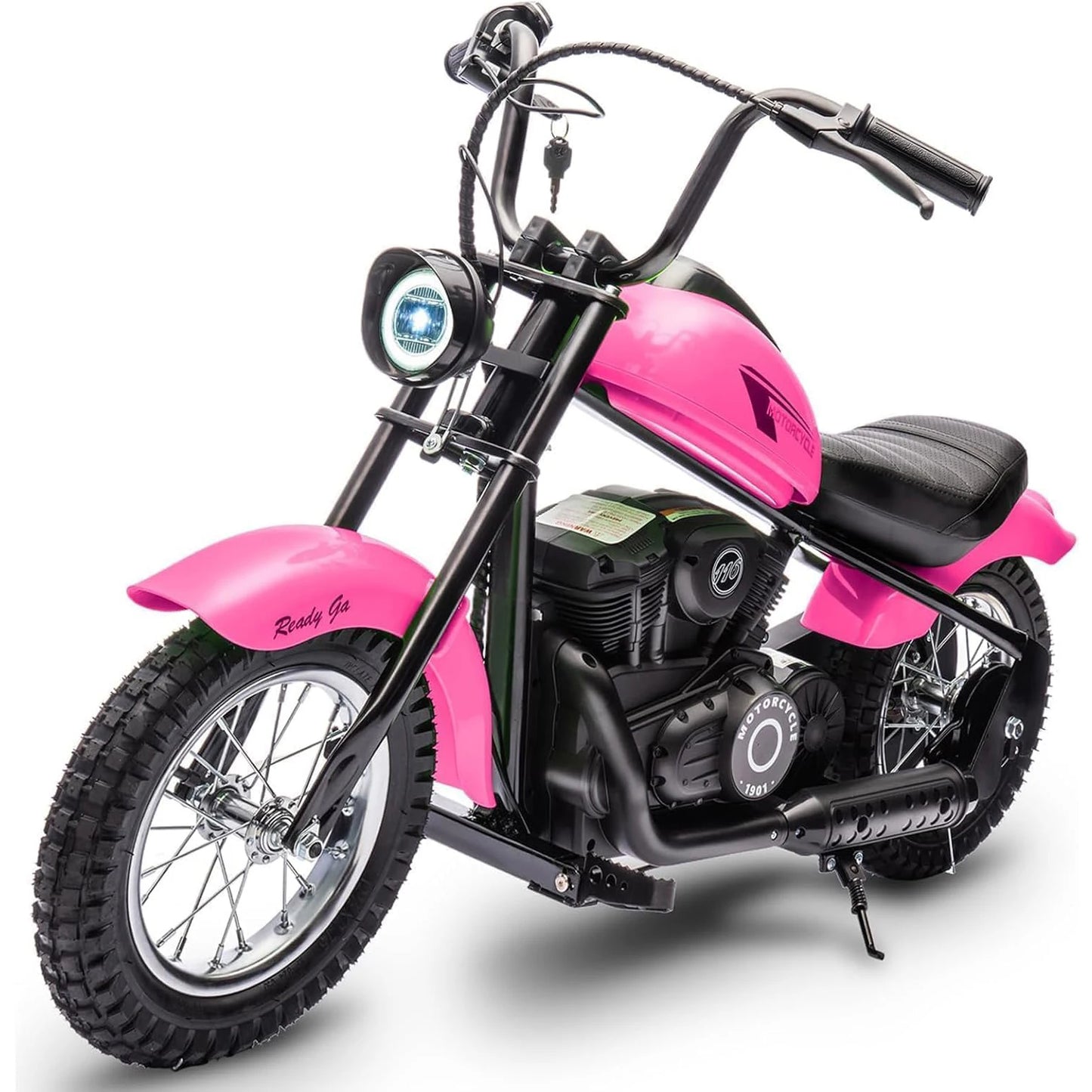 Electric Motorcycle for Kids 24v 250w Electric Dirt Bike with 2 Speed Up to 14 MPH & 60 Minutes Continuous Off-Road Dirt Bike