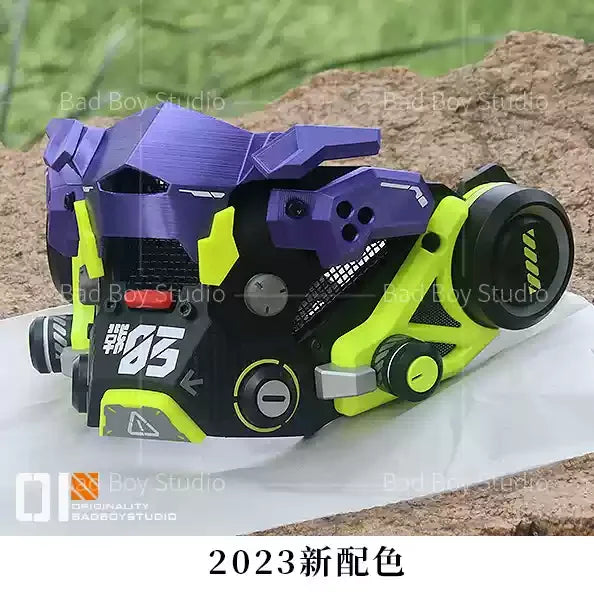 Sci Fi Mech Half Face Mask Mechwarrior Mask Shooting tactical Mask