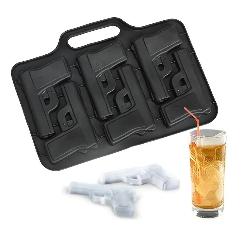 Premium Whiskey & Cocktail Ice Cube Mold - DIY Creative Slow-Melting Easy-Release Shapes for Perfect Drinks & Chilled Beverages