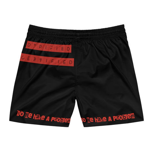 Bro's "DOPiFiED ON GOD" Mid-Length Swim Shorts