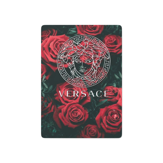 Exclusive " Rose Versace Poker Cards