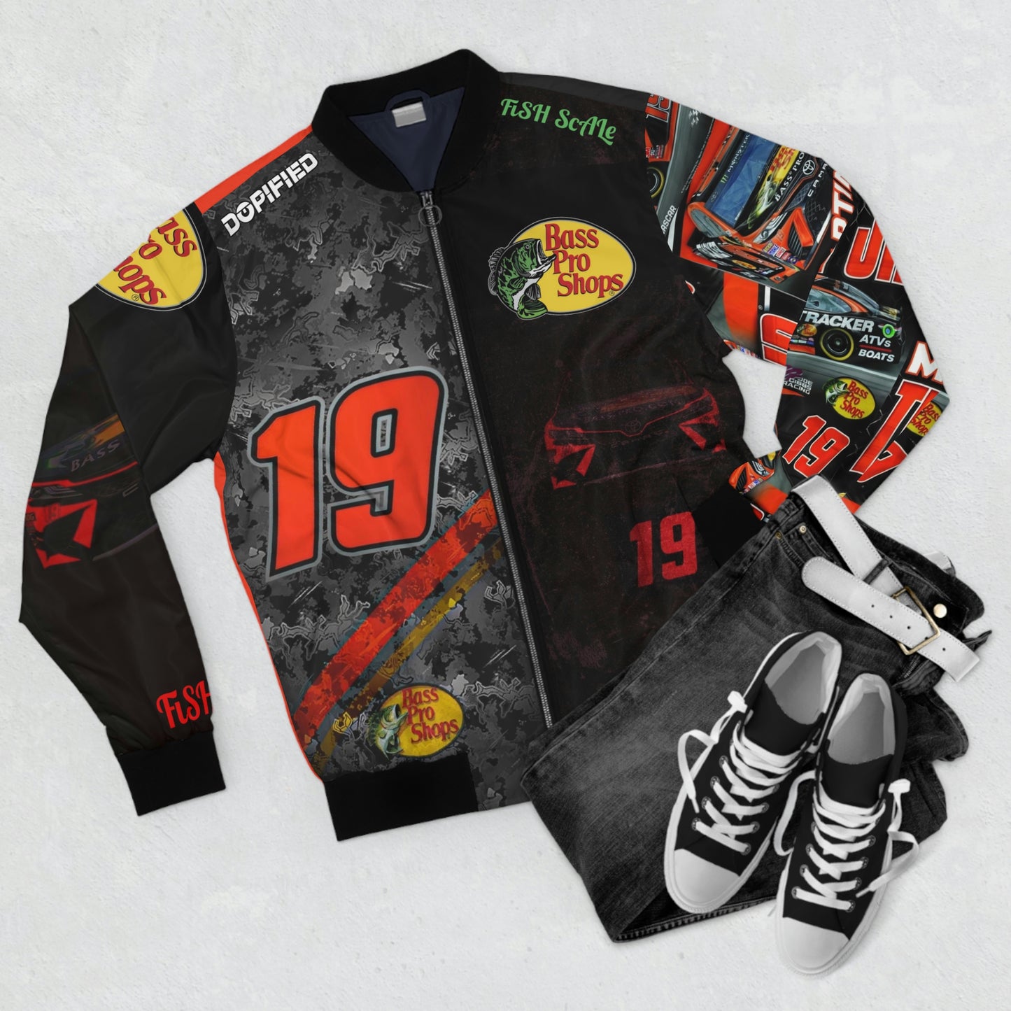 Men's Bass Pro Shop Martin Truex Bomber Jacket DOPiFiED Edition