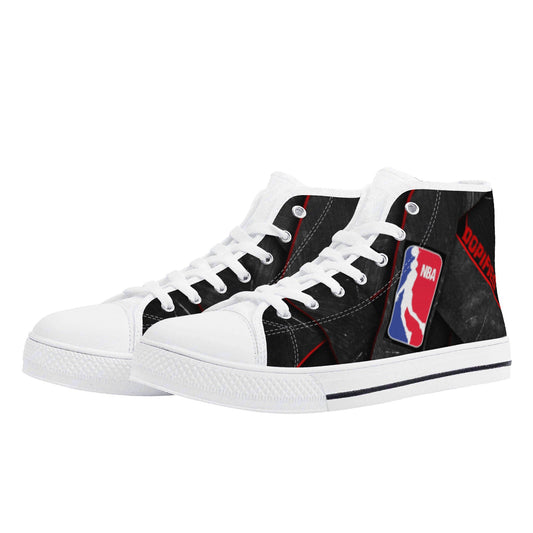 Mens "DOPiFiED Basketball High Top Canvas Shoes