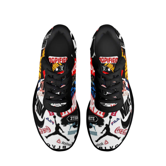 Men's "DOPiFiED BrandREMiX" Air Mesh Running Shoes