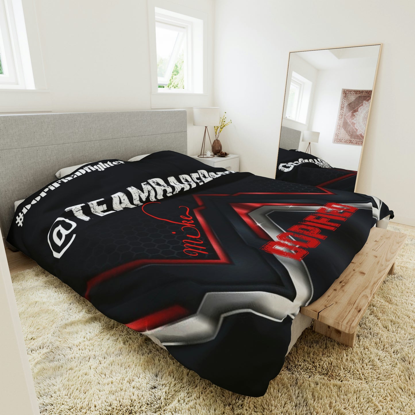 Team Rare Breed & DOPiFiED Futuristic Duvet Cover