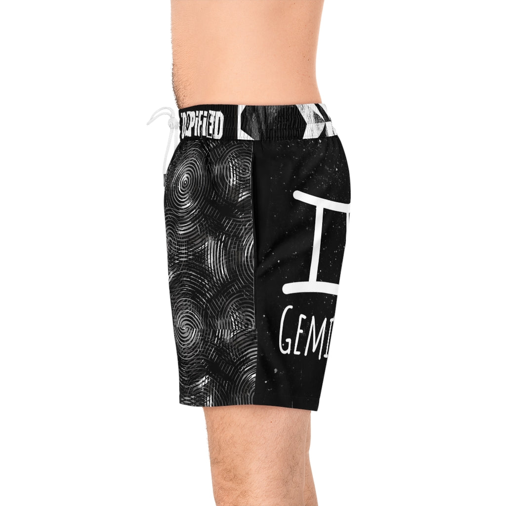 DOPiFiED GEMINI bro's Mid-Length Swim Shorts)