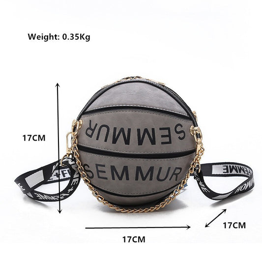 Luxury Handbags Women Bags Designer 2019 Famous Brand Letter Chain Basketball Bag Purse Female Shoulder Messenger Clutch Bag Sac