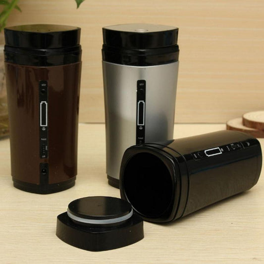 1PC Coffee Stirring Cup Automatic Stirring Cup Rechargeable Heating Insulation USB Coffee Heating Cup Drinkware