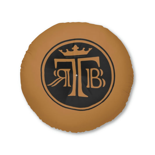 Rare Breed Tufted Floor Pillow, Round