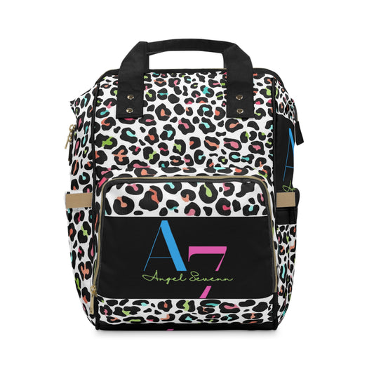 😇Angel Sevenn Leopard Fashion Multifunctional Diaper Backpack