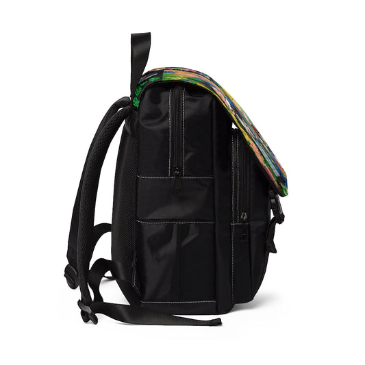 DopiFIED CashStach Unisex Casual Shoulder Backpack