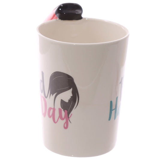 Ceramic Hair Dryer Coffee Mug
