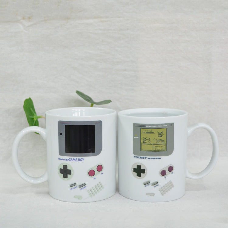 Retro Gameboy Color Changing Coffee Cup