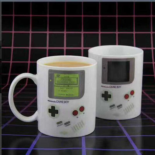 Retro Gameboy Color Changing Coffee Cup
