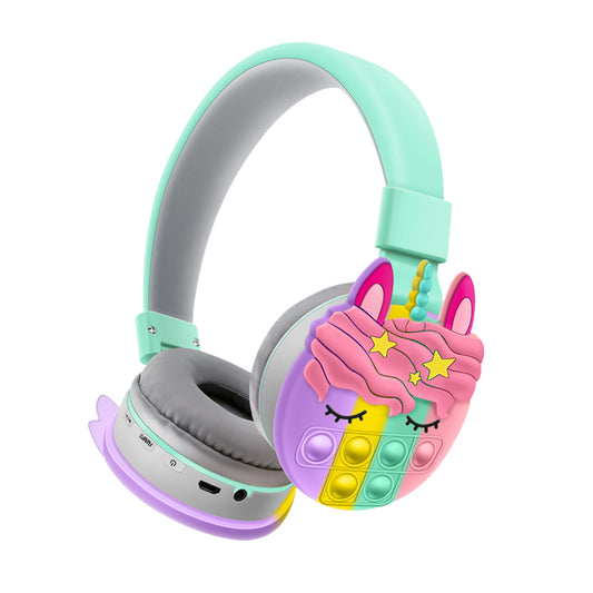 Celebrity Head-Mounted Kid’s Unicorn Headphones.