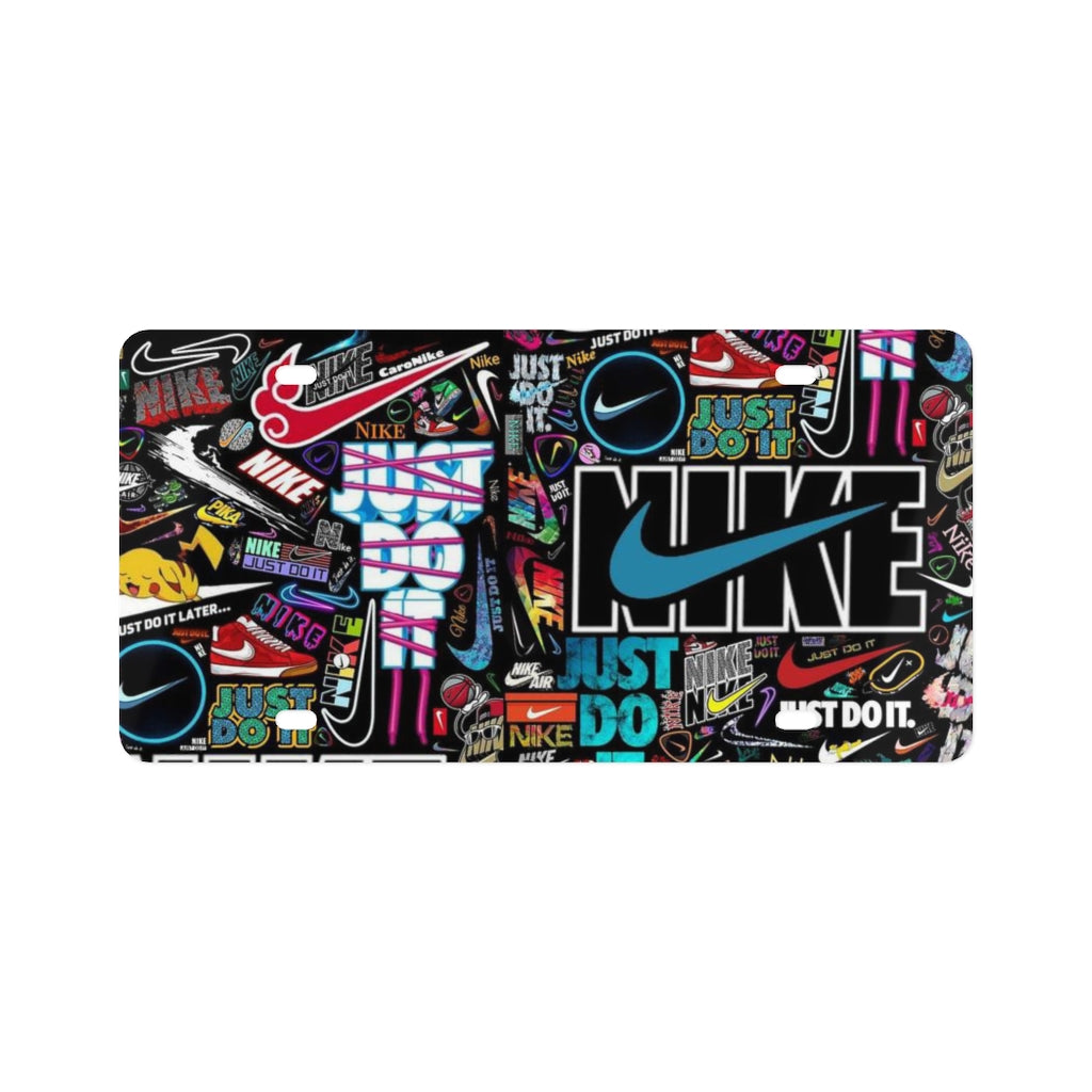 Just Do it License Plate