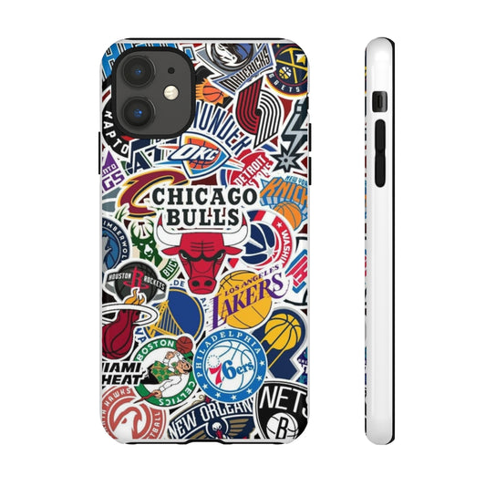 Basketball art collage